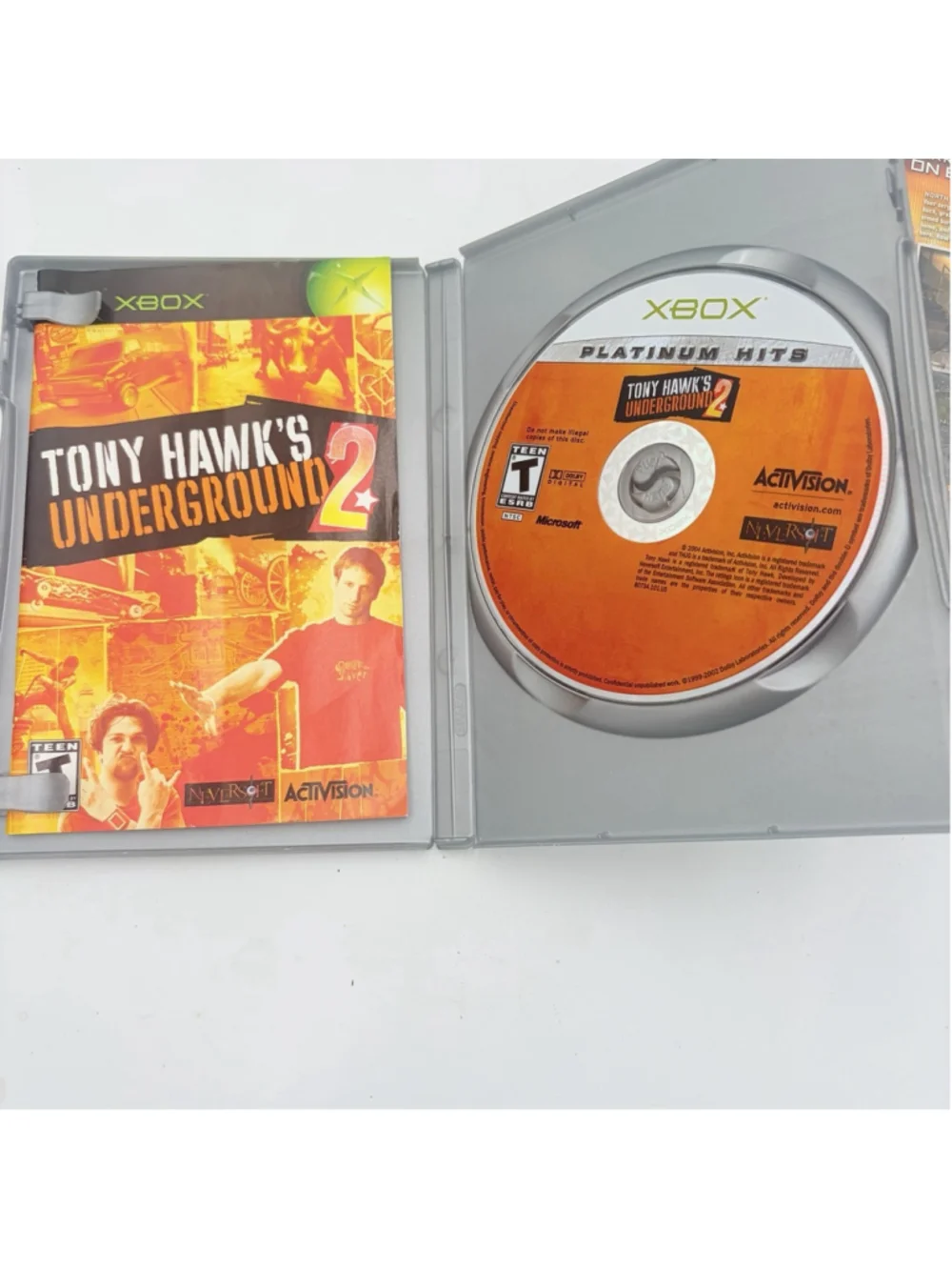 Xbox Game Lot JSRF Sega GT 2002 Tony Hawk Underground 2 Ghost Recon 2